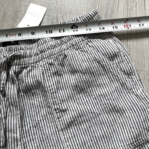 J. Crew Factory NWT linen blend striped shorts XS - Picture 6 of 11